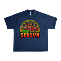 Navy racing season Urban Heavy Tee - AdoDesignShop