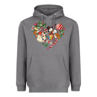 Storm christmas heart Heavyweight Hoodie - MaliasSmallBusiness