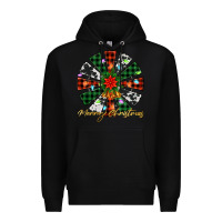 Black merry christmas windmill Premium Hoodie - Jasminsmagicworld