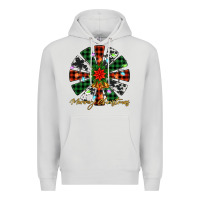 Dove Grey merry christmas windmill Premium Hoodie - Jasminsmagicworld