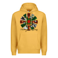 Mustard merry christmas windmill Premium Hoodie - Jasminsmagicworld