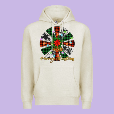 Merry Christmas Windmill Premium Hoodie Designed By Jasminsmagicworld