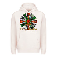 Pale Pink merry christmas windmill Premium Hoodie - Jasminsmagicworld