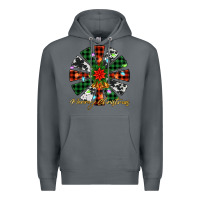 Rock merry christmas windmill Premium Hoodie - Jasminsmagicworld