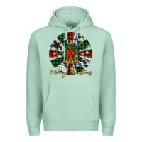 Seafoam merry christmas windmill Premium Hoodie - Jasminsmagicworld