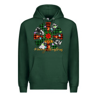 Sports Green merry christmas windmill Premium Hoodie - Jasminsmagicworld