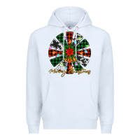 White merry christmas windmill Premium Hoodie - Jasminsmagicworld