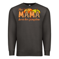 Smoke this mama loves her pumpkins Premium Sweatshirt - MaliasSmallBusiness