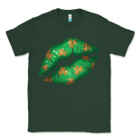 Sports Green St. Patrick's Day Lip Classic Tee - Jasminsmagicworld