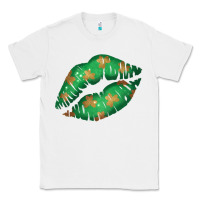 White St. Patrick's Day Lip Classic Tee - Jasminsmagicworld
