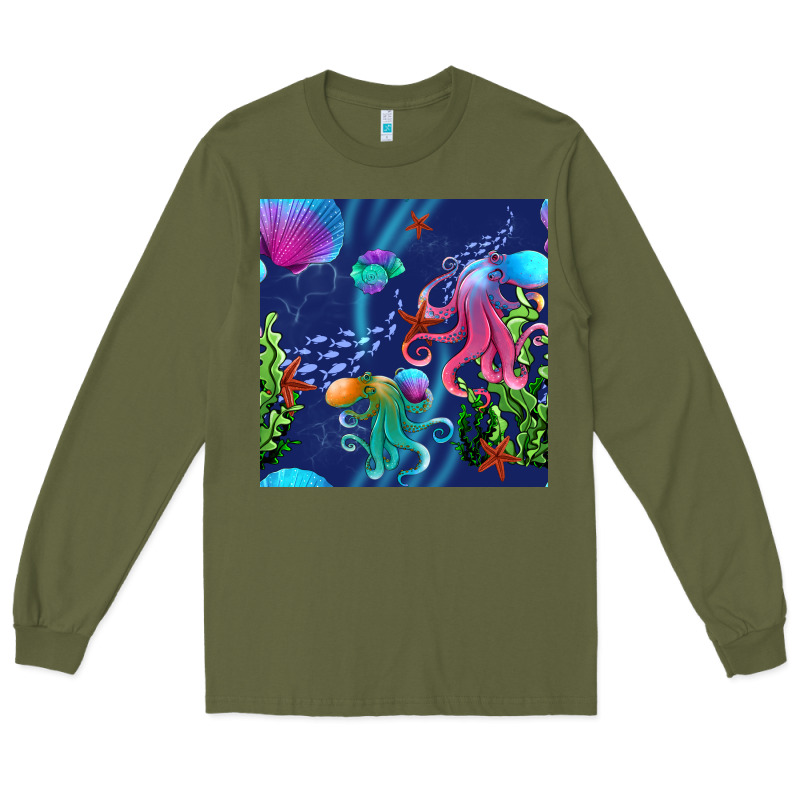 Undersea Long Sleeve Tee by BundleAndBundleShop | Teevron