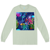 Matcha undersea Long Sleeve Tee - BundleAndBundleShop