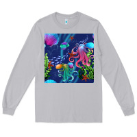 Moon Dust undersea Long Sleeve Tee - BundleAndBundleShop