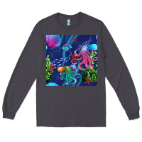 Smoke undersea Long Sleeve Tee - BundleAndBundleShop