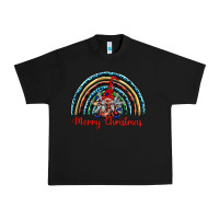 Black merry christmas gnomes   rainbow Urban Heavy Tee - BarkalooDesign