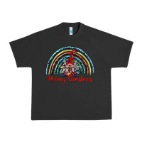 Pigment Black merry christmas gnomes   rainbow Urban Heavy Tee - BarkalooDesign