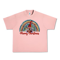 Salmon merry christmas gnomes   rainbow Urban Heavy Tee - BarkalooDesign