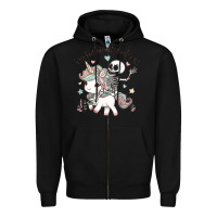 Black i'm fucking fabulous Zipper Hoodie - MaliasSmallBusiness