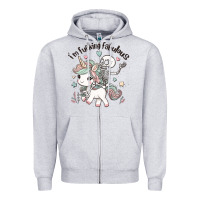 Heather Grey i'm fucking fabulous Zipper Hoodie - MaliasSmallBusiness