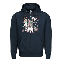 Navy i'm fucking fabulous Zipper Hoodie - MaliasSmallBusiness