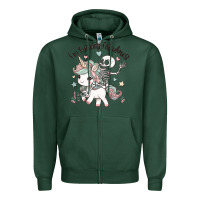 Sports Green i'm fucking fabulous Zipper Hoodie - MaliasSmallBusiness