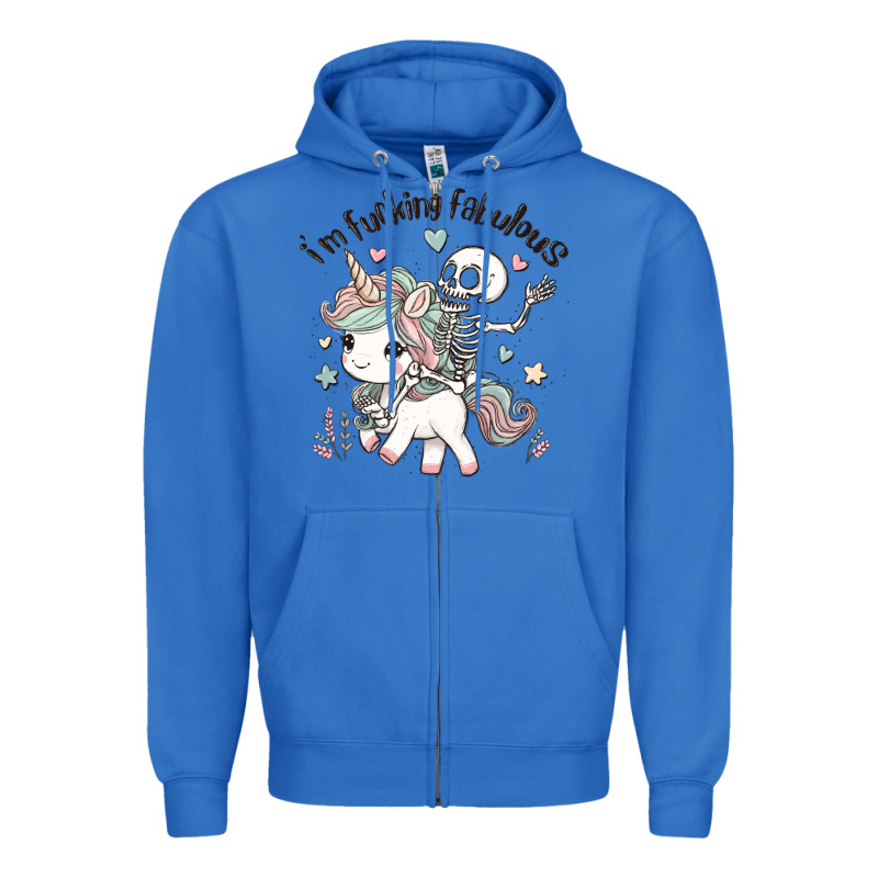 I'm Fucking Fabulous Zipper Hoodie by MaliasSmallBusiness | Teevron