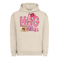 Pigment French Oak hug me with gnome hjf Urban Hoodie - HowdyJamesFarm
