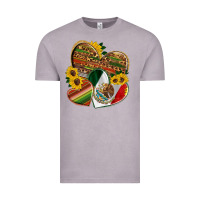 Vintage Zinc mexico heart and sunflower Vintage Tee - HRA Design Shop