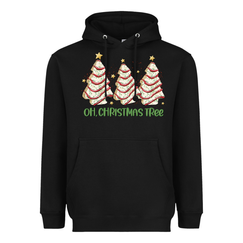 Oh Christmas Tree Cake Heavyweight Hoodie by MaliasSmallBusiness | Teevron