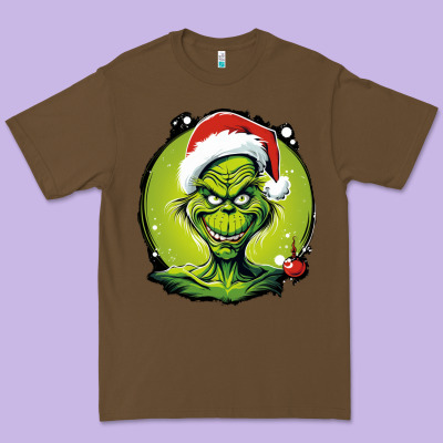 Grinch Premium Tee Designed By Unal Design