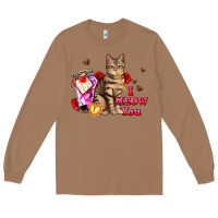 Toasted Coconut i meow you Long Sleeve Tee - AdoDesignShop