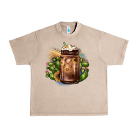 French Oak sunflower coffee cup cactus Urban Heavy Tee - JahusDesignShop