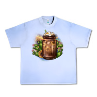 Grape Ice sunflower coffee cup cactus Urban Heavy Tee - JahusDesignShop