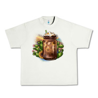 Pistachio sunflower coffee cup cactus Urban Heavy Tee - JahusDesignShop