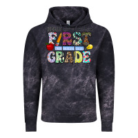 Cloud Black hellofirstgrade Vintage Hoodie - CowhideDigitalArt