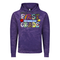 Cloud Purple hellofirstgrade Vintage Hoodie - CowhideDigitalArt