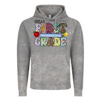 Cloud Rock hellofirstgrade Vintage Hoodie - CowhideDigitalArt