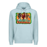 Blue Mist merry christmas cactus Premium Hoodie - Jasminsmagicworld