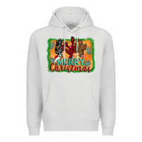 Dove Grey merry christmas cactus Premium Hoodie - Jasminsmagicworld