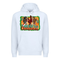 White merry christmas cactus Premium Hoodie - Jasminsmagicworld