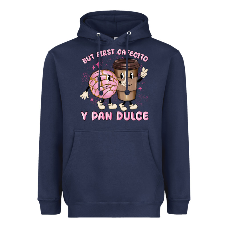 But First Cafecito Y Pan Dulce Heavyweight Hoodie by MaliasSmallBusiness | Teevron