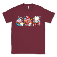 Burgundy dental cupcakes Classic Tee - AdoDesignShop
