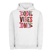 Pigment Lunar Rock Good vibes only Valentine's Day Urban Hoodie - HowdyJamesFarm