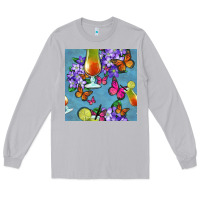 Moon Dust butterfly cocktail Long Sleeve Tee - BundleAndBundleShop