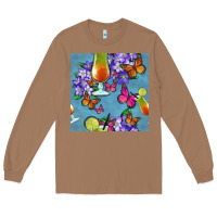 Toasted Coconut butterfly cocktail Long Sleeve Tee - BundleAndBundleShop
