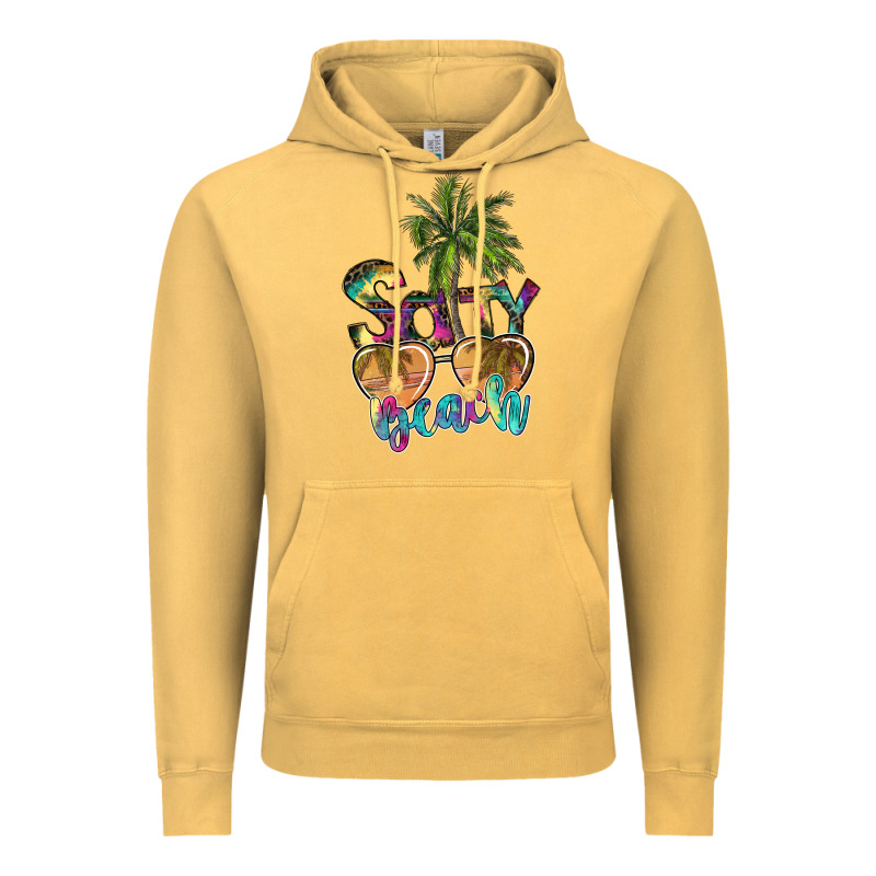 Salty Beach Vintage Hoodie by SublimationCraftShop | Teevron