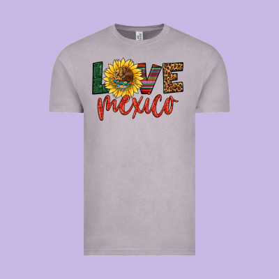 Love Mexico Vintage Tee Designed By Hra Design Shop