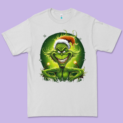 Grinch Premium Tee Designed By Unal Design
