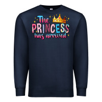 Navy The Princess Has Arrived Premium Sweatshirt - MaliasSmallBusiness