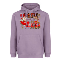 Lavender nurses sleigh all day Heavyweight Hoodie - MaliasSmallBusiness